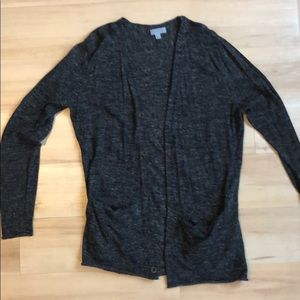 Cos cardigan charcoal black/grey - S